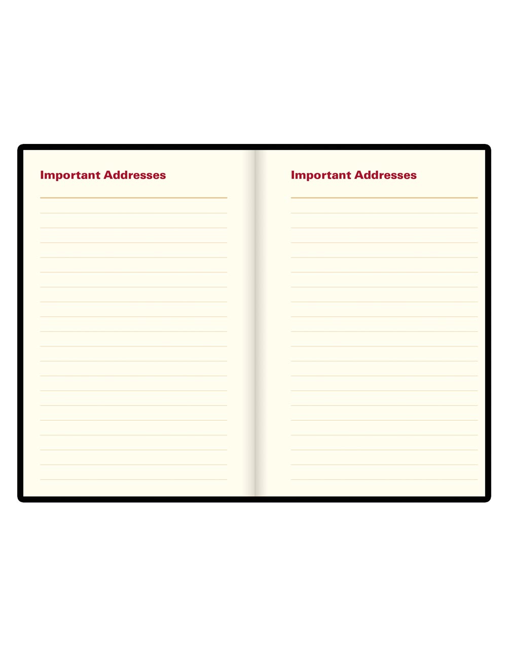 Letts of London Belgravia Mini Pocket Week to View Leather Diary with Planners 2026 - English 26-C33EBK #color_black