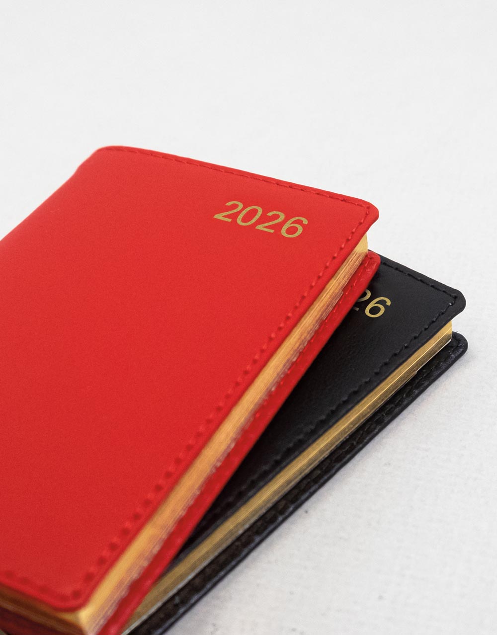 Letts of London Belgravia Mini Pocket Week to View Leather Diary with Planners 2026 - English 26-C33EBK #color_black