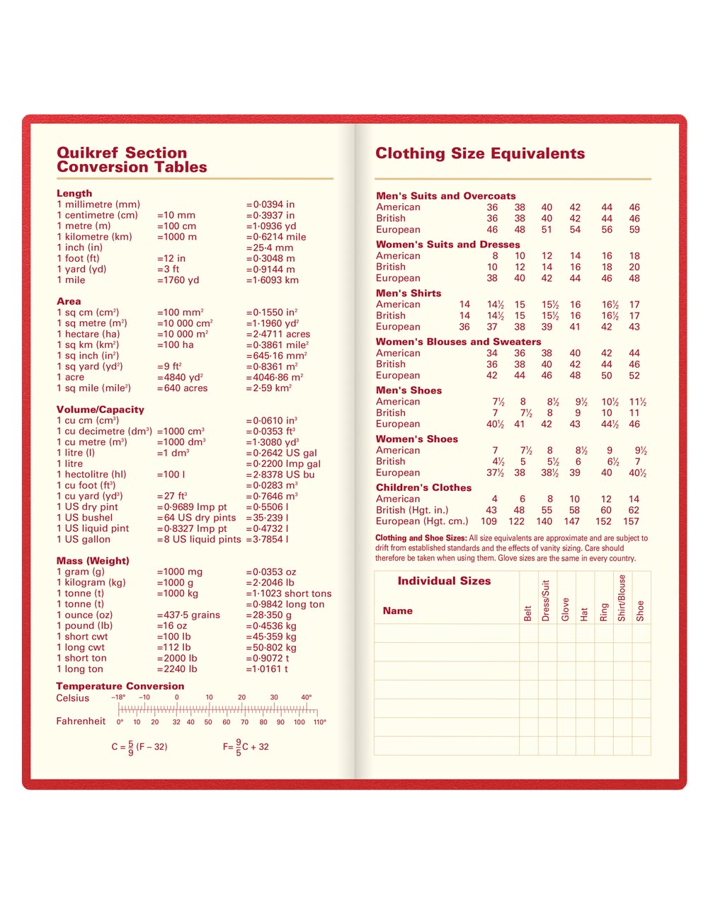 Letts of London Belgravia Slim Landscape Week to View Leather Diary with Appointments and Planners 2026 Red 26-C33SRD #color_red