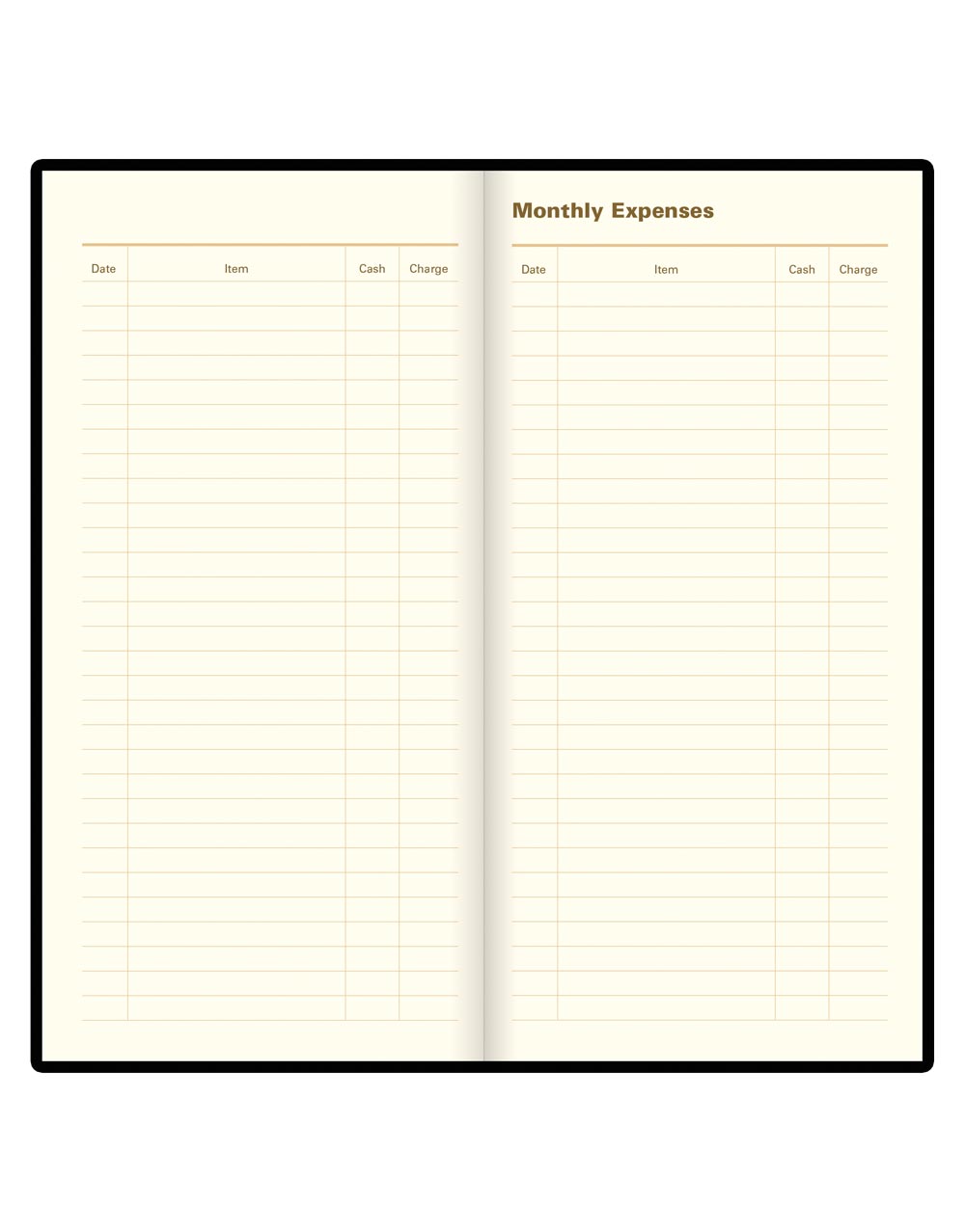 Letts of London Signature Slim Week to View Leather Diary with Planners 2026 - English Black 26-C38SUBK #color_black