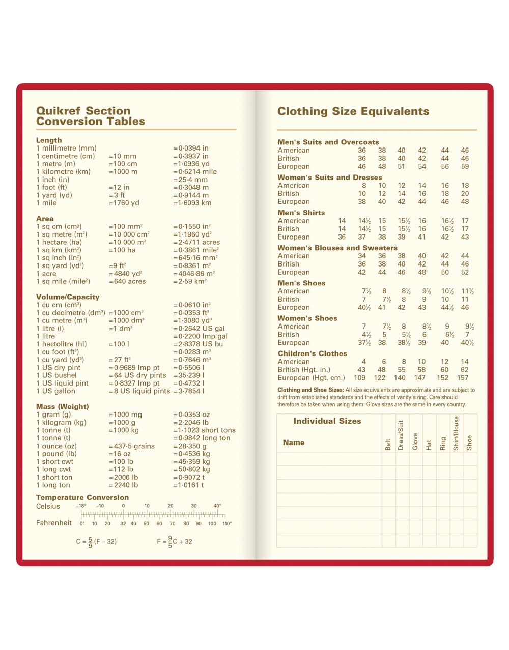 Letts of London Signature Slim Week to View Leather Diary with Planners 2026 - English Red 26-C38SUBY #color_red