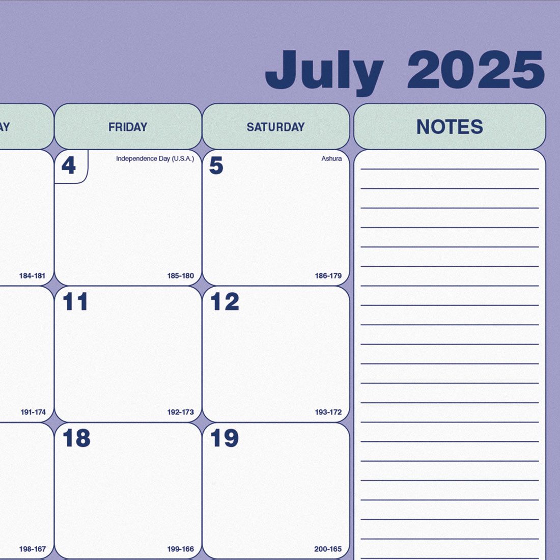 Academic Monthly Desk Pad, 13 Months, 2025-2026, Brownline CA181731-26 #color_default-title