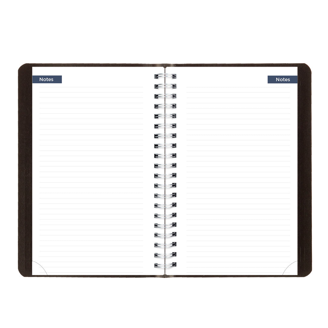 Academic Daily Planner, Classic Black, 2025-2026, Blueline CA201.BLK-26 #color_black