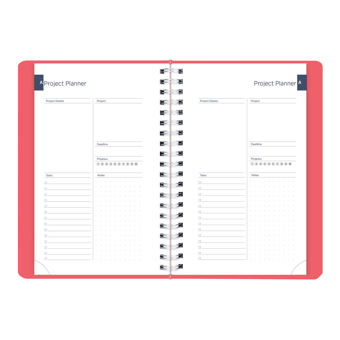 Academic Daily Planner, Fashion, 2025-2026, Blueline CA201F-26 #color_fashion-pink