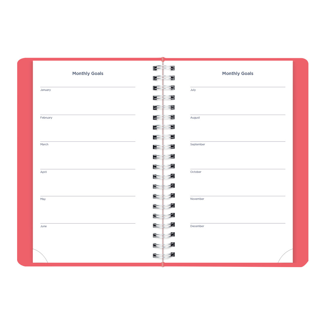 Academic Daily Planner, Fashion, 2025-2026, Blueline CA201F-26 #color_fashion-pink