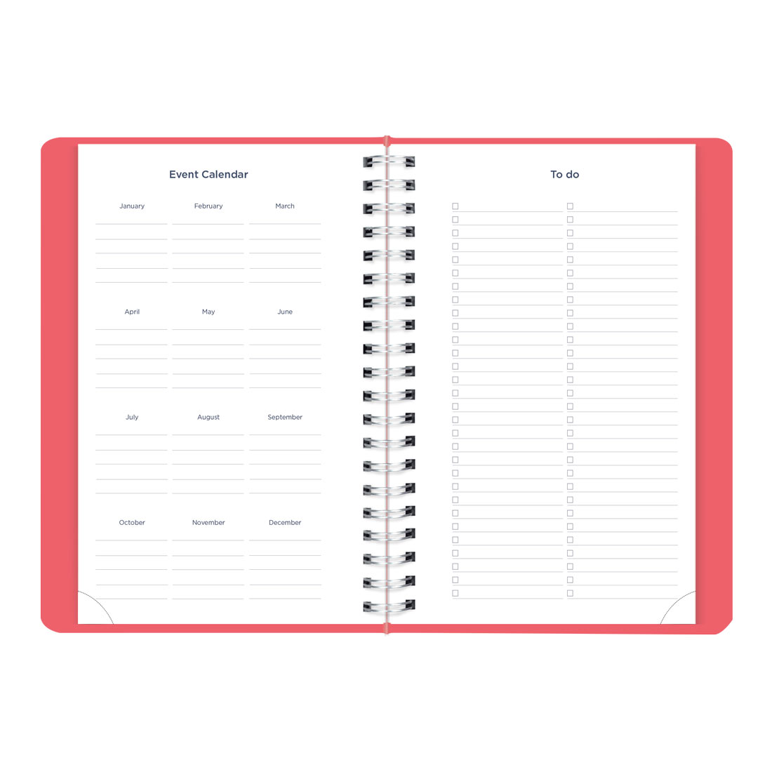 Academic Daily Planner, Fashion, 2025-2026, Blueline CA201F-26 #color_fashion-pink