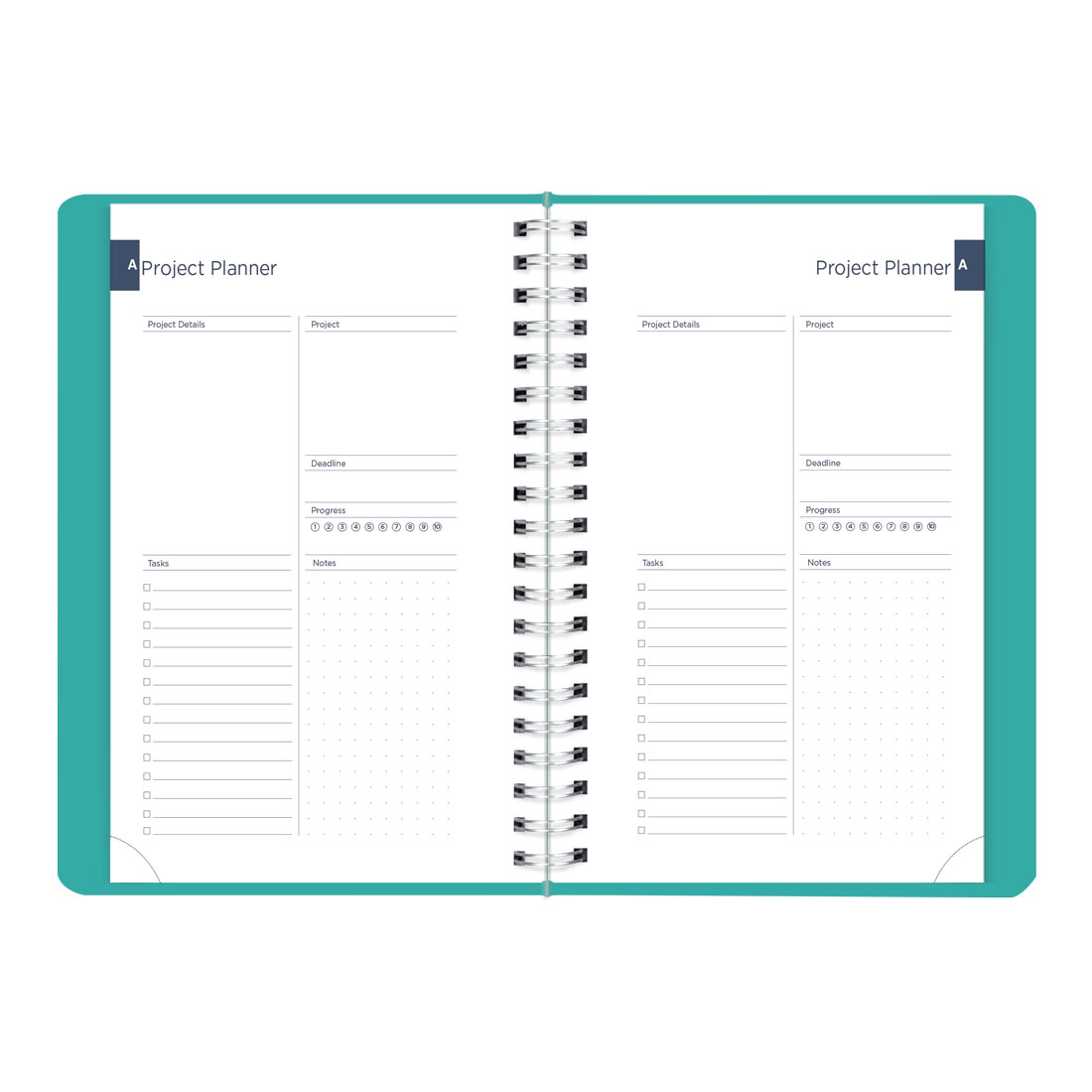 Academic Daily Planner, Fashion, 2025-2026, Blueline CA201F-26 #color_fashion-blue