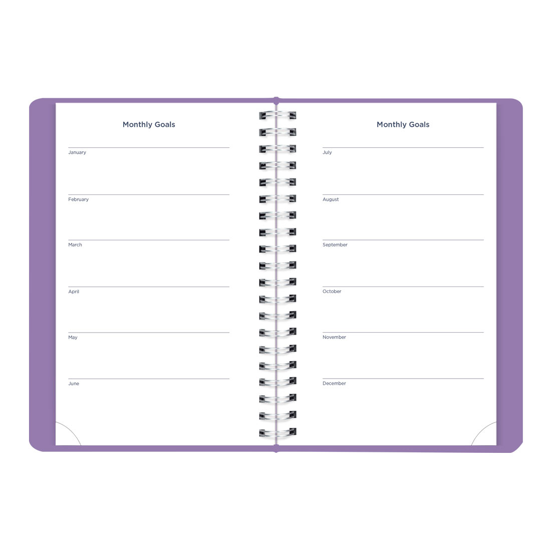 Academic Daily Planner, Fashion, 2025-2026, Blueline CA201F-26 #color_fashion-purple