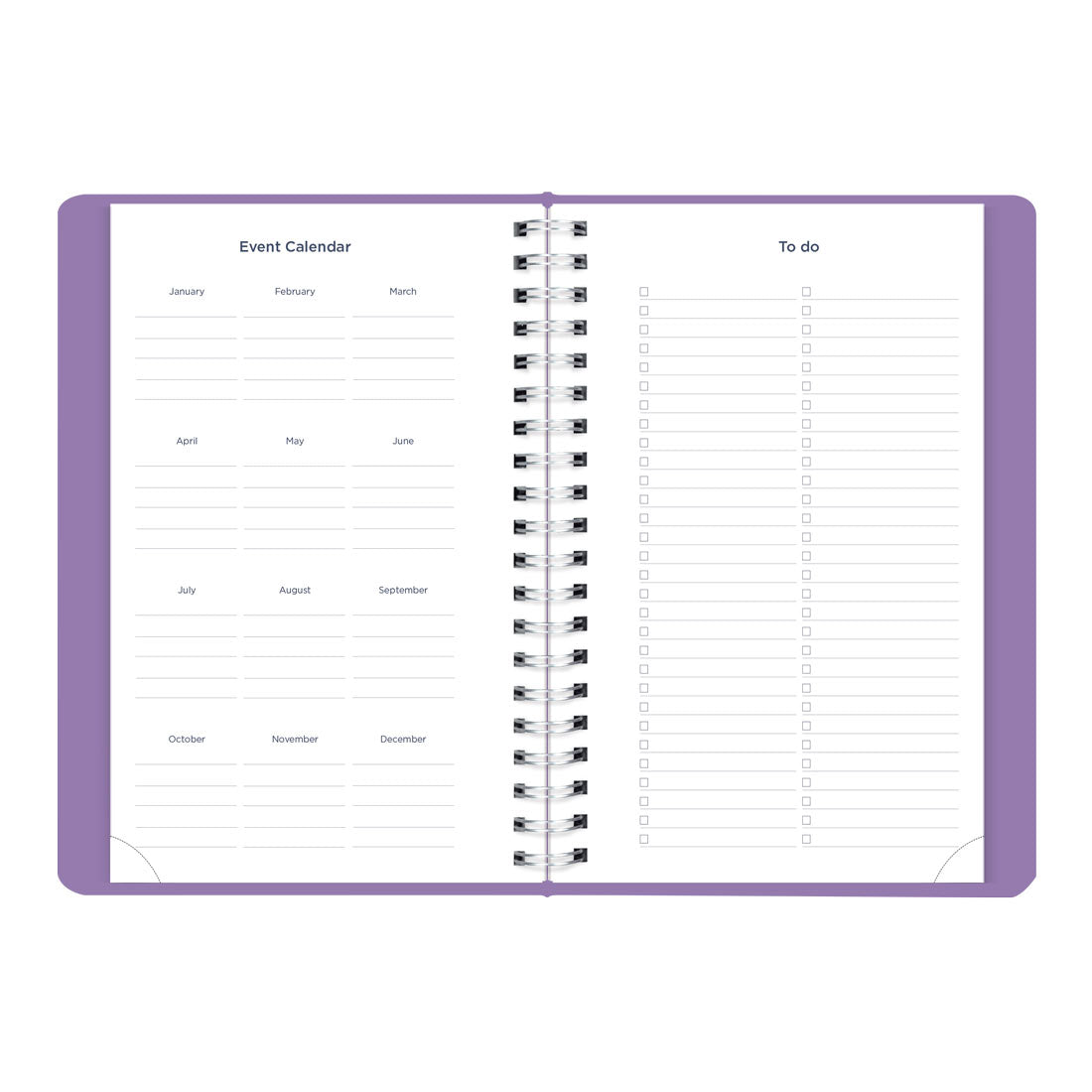 Academic Daily Planner, Fashion, 2025-2026, Blueline CA201F-26 #color_fashion-purple