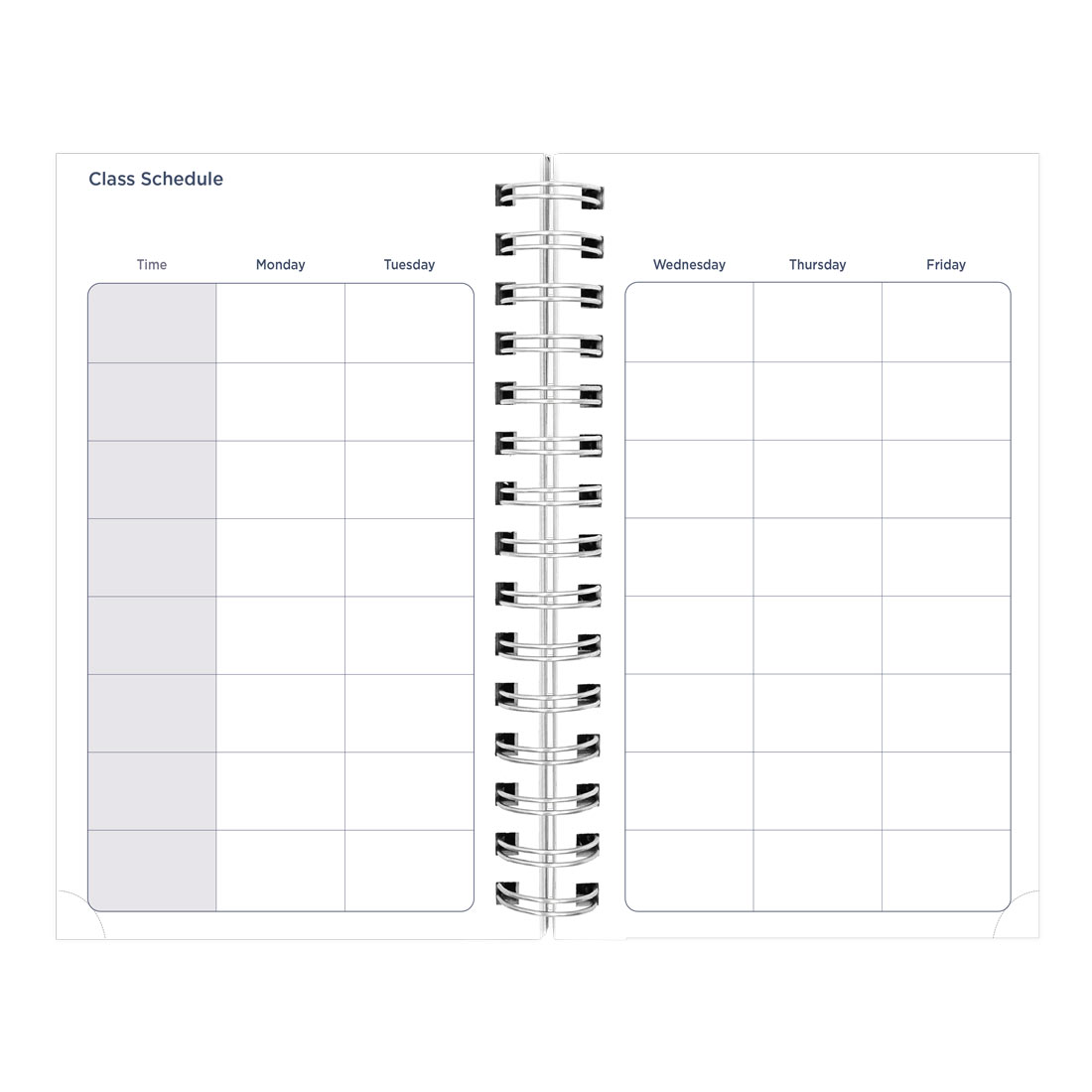 Academic Daily Planner, Blossom, 2025-2026, Blueline CA214PG-26 #color_blossom-white
