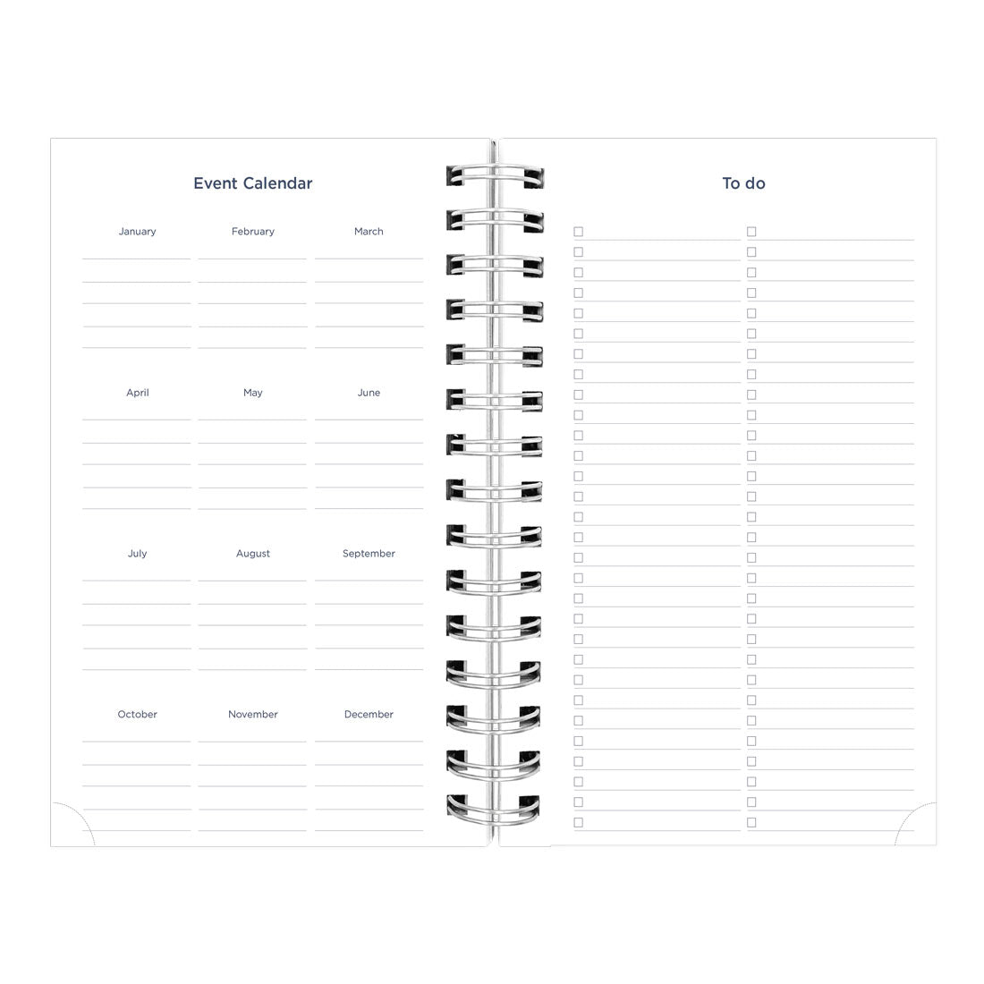 Academic Daily Planner, Under the Sea, 2025-2026, Blueline CA214PH-26 #color_waves