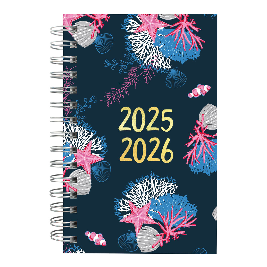 Academic Daily Planner, Under the Sea, 2025-2026, Blueline CA214PH-26 #color_starfish