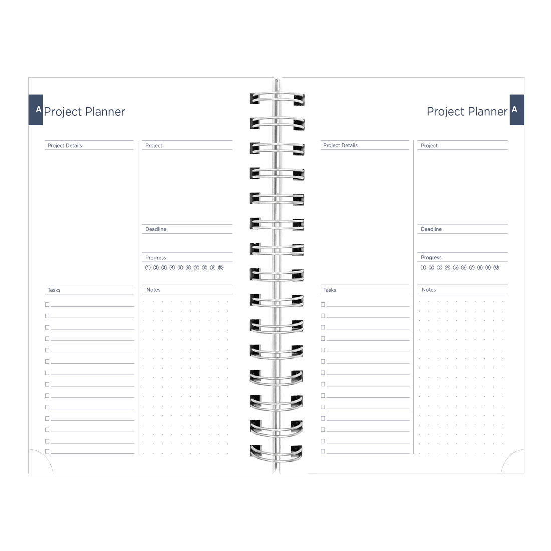 Academic Daily Planner, Under the Sea, 2025-2026, Blueline CA214PH-26 #color_starfish