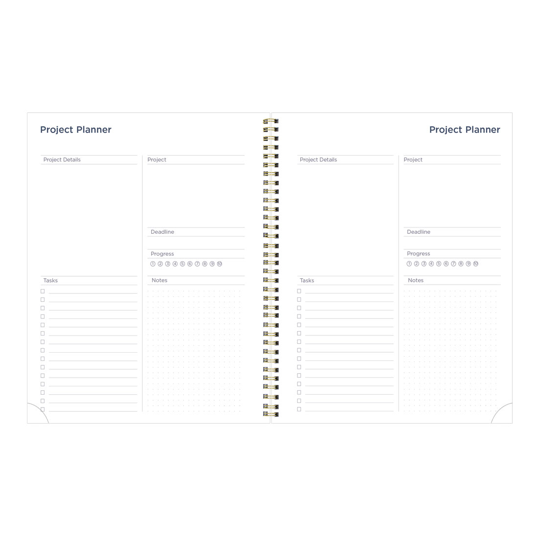 Academic Monthly Planner, Blossom, 2025-2026, Blueline CA714PG-26 #color_blossom-white