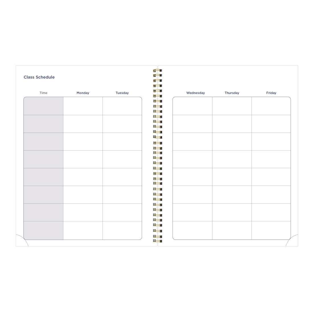 Academic Monthly Planner, Blossom, 2025-2026, Blueline CA714PG-26 #color_blossom-navy