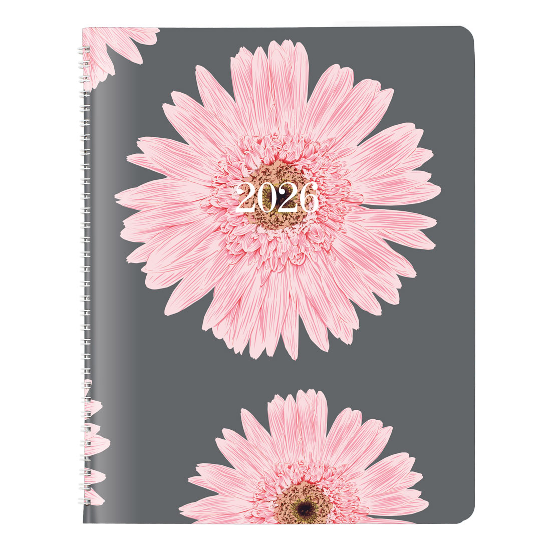 Brownline Pink Daisy Monthly Planner, 2026 CB1200G.05-26