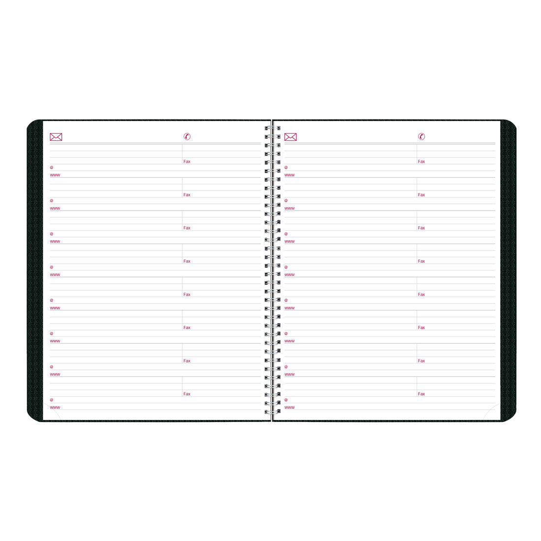 Brownline DuraFlex Monthly Planner, Black, 2026 CB1200V.BLK-25