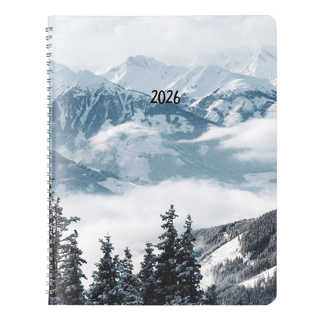 Brownline Mountain Monthly Planner, 2026 CB1262G.03-26 #color_snow