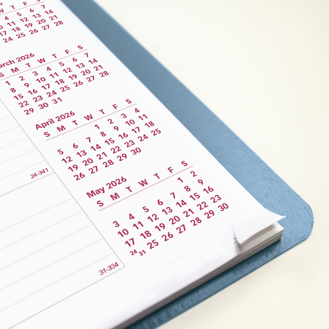 Brownline Mountain Monthly Planner, 2026 CB1262G.03-26 #color_snow