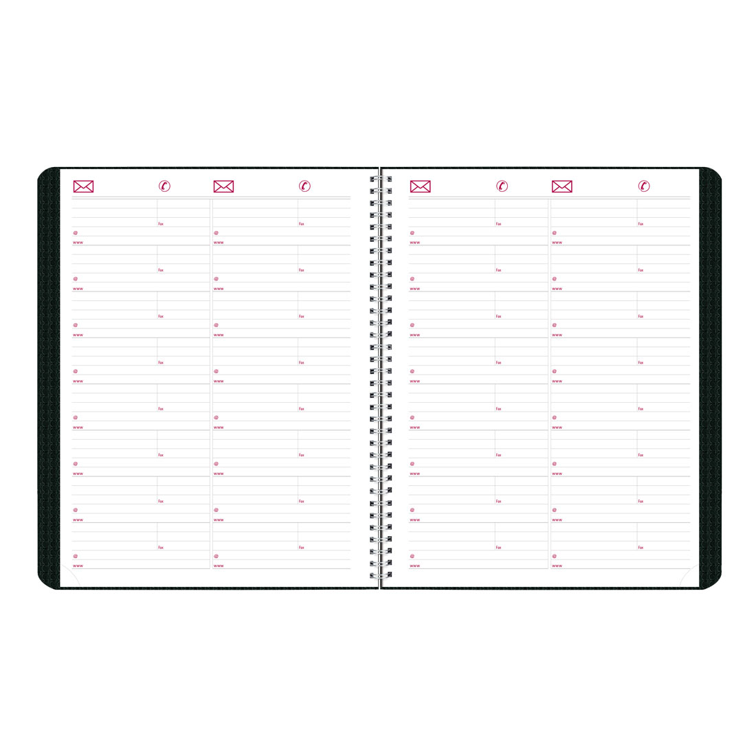 Brownline DuraFlex Monthly Planner, Black, 2026 CB1200V.BLK-25