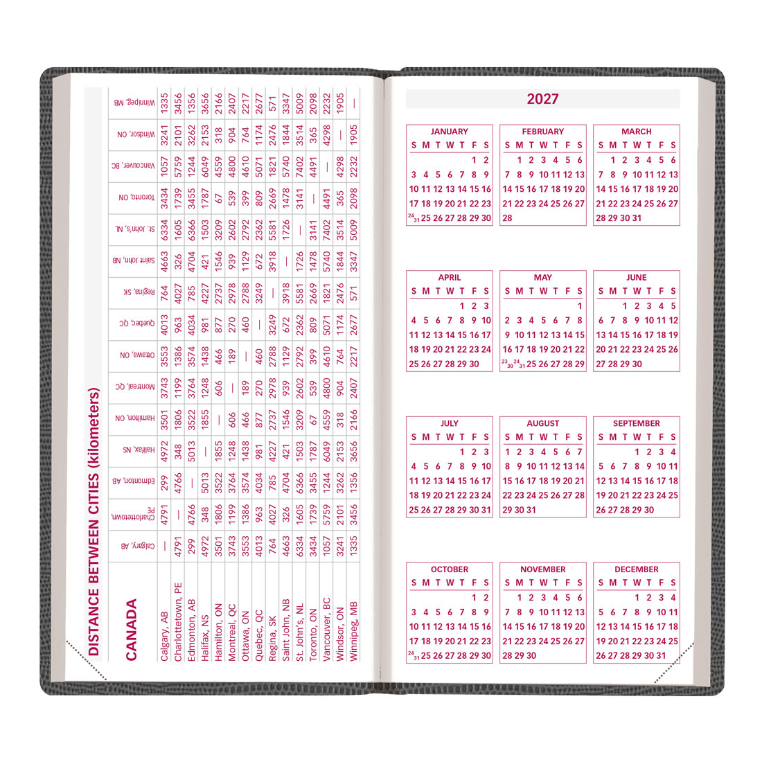 Brownline Weekly Pocket Planner, Assorted Colors, 2026 CB403.ASX-26