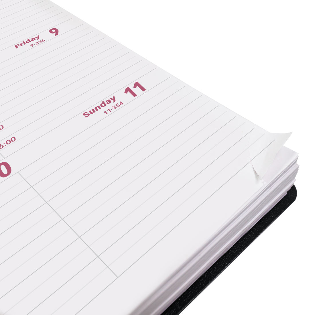 Brownline Essential Weekly Planner, Black, 2026 CB75.BLK-26