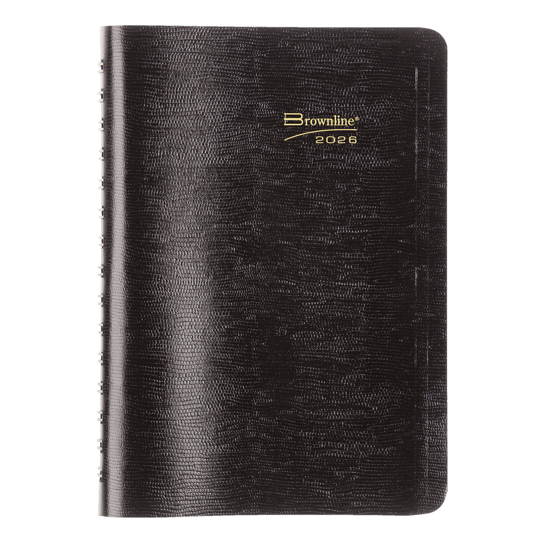 Brownline Essential Daily Planner, Black, 2026 CB800.BLK-26