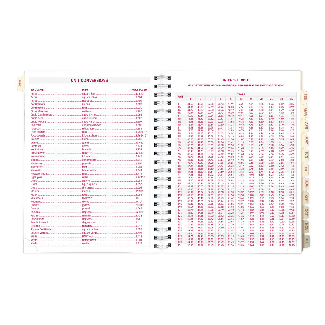 Brownline Refill 2026 (CB852R-26) for Essential Weekly Planner