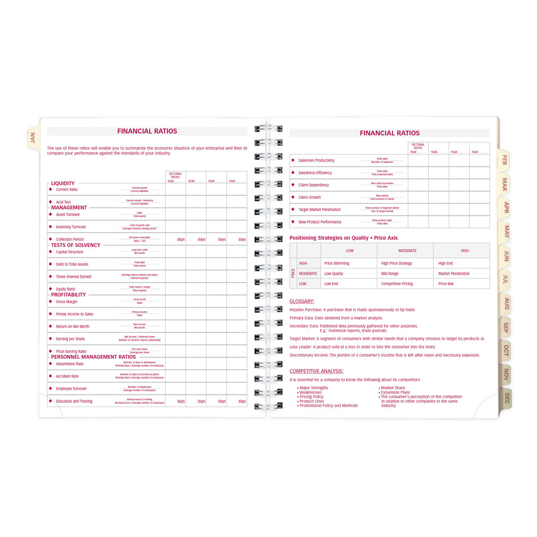 Brownline Refill 2026 (CB852R-26) for Essential Weekly Planner