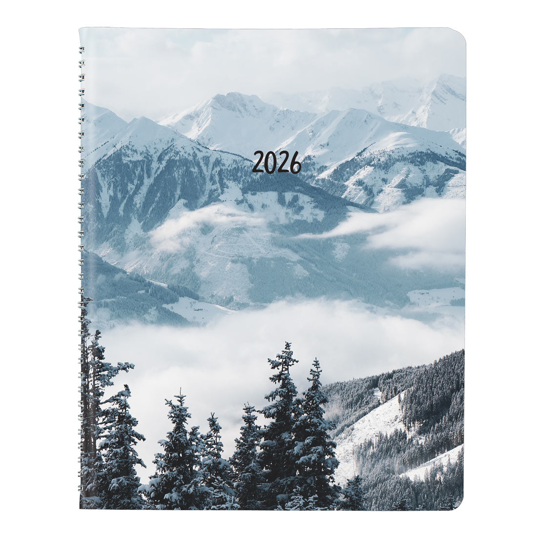 Brownline Mountain Weekly Appointment Book, 2026 CB950G.03-26, #color_snow