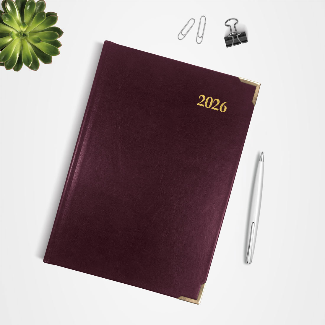 Brownline Executive Weekly Planner, Assorted Colors, 2026 CBE507.ASX-26