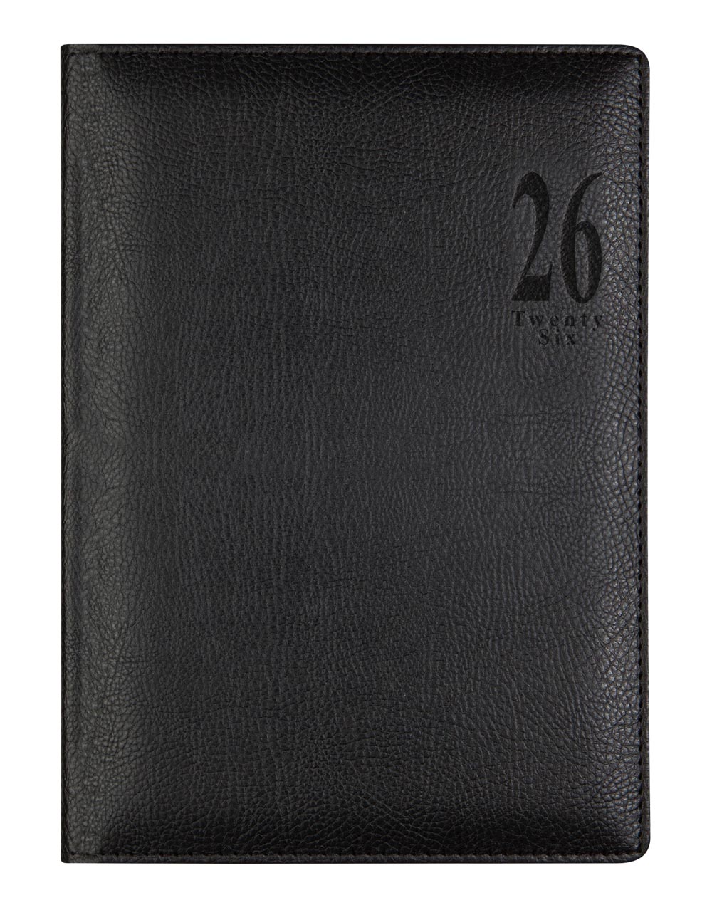 Letts of London Milano A5 Vertical Week to View Planner with Appointments 2026 - 26-CT03XUBK #color_black
