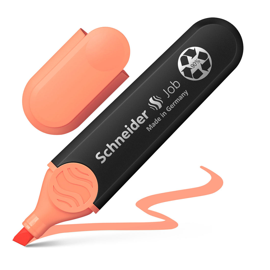 Job Pastel Highlighter, Box of 10un.#ink-color_hl-peach