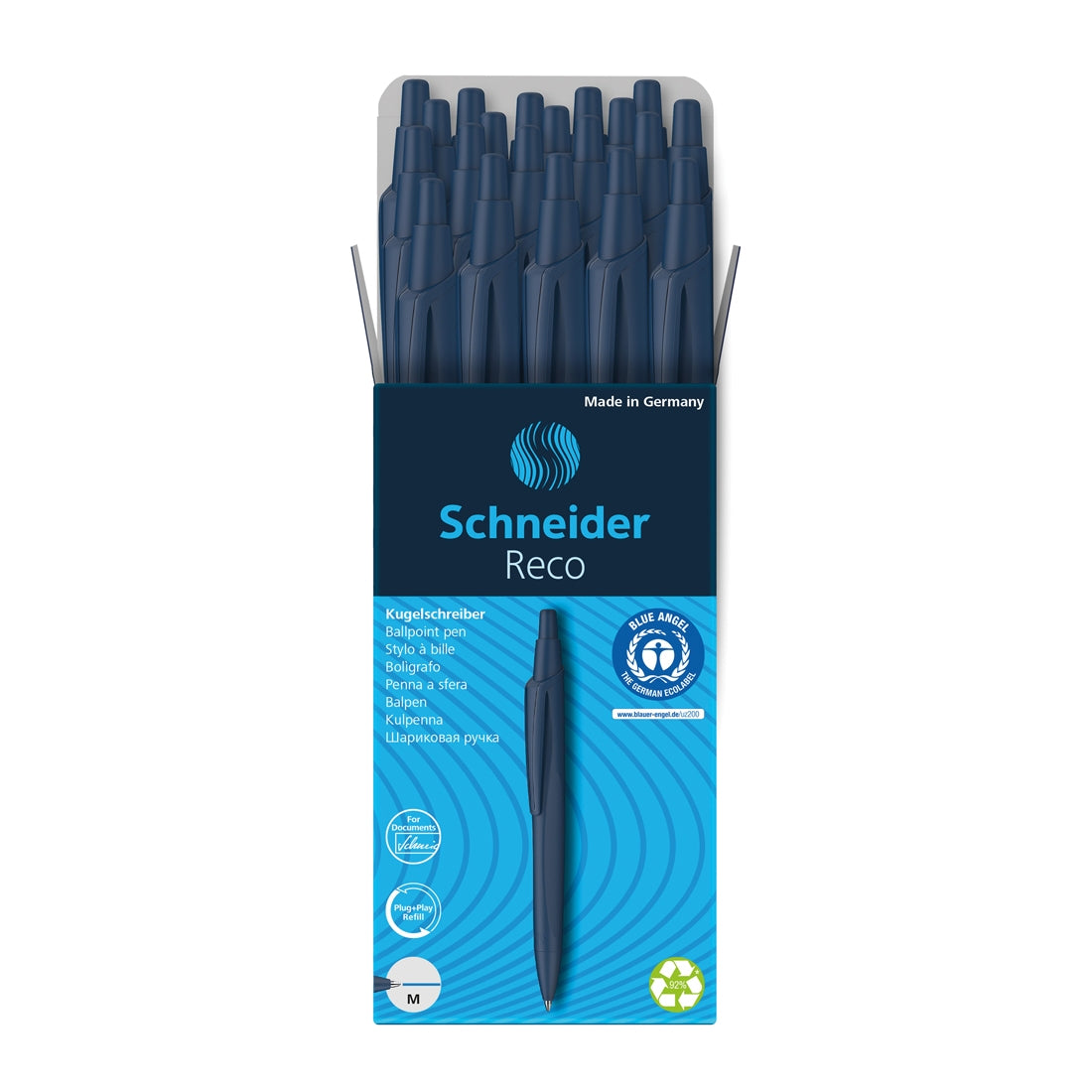 Reco Ballpoint Pens M, Box of 20