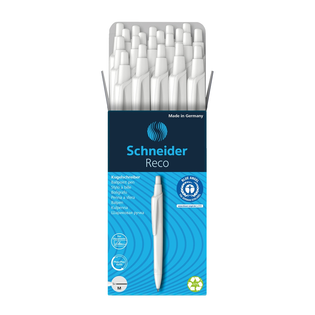 Reco Ballpoint Pens M, Box of 20