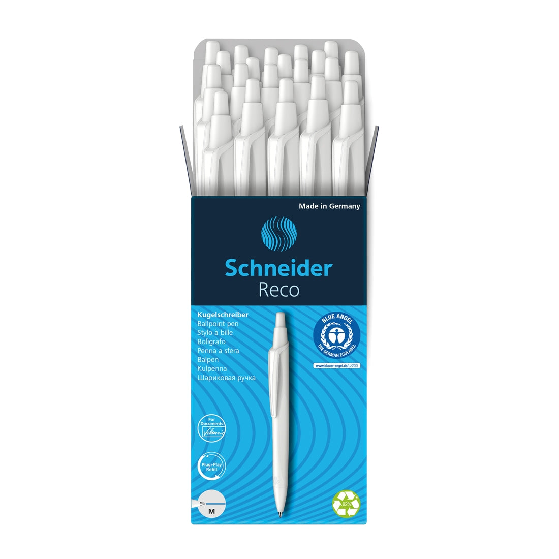 Reco Ballpoint Pens M, Box of 20