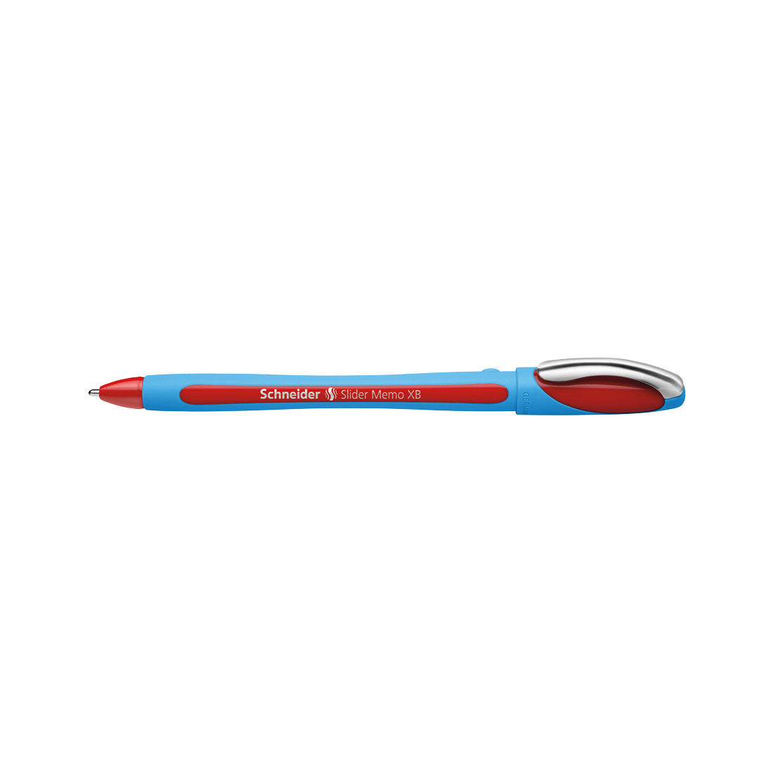 Memo Ballpoint Pen XB, Box of 10#ink-color_red