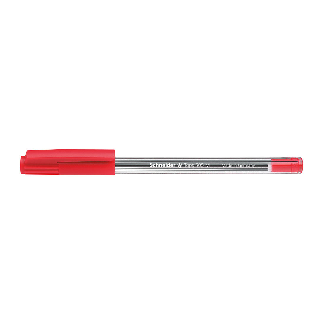 Tops 505 Ballpoint Pens M, Box of 10 units#ink-color_red