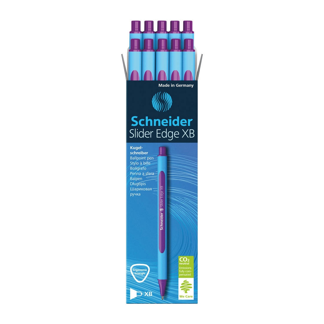 Edge Ballpoint Pen XB, Box of 10#ink-color_violet