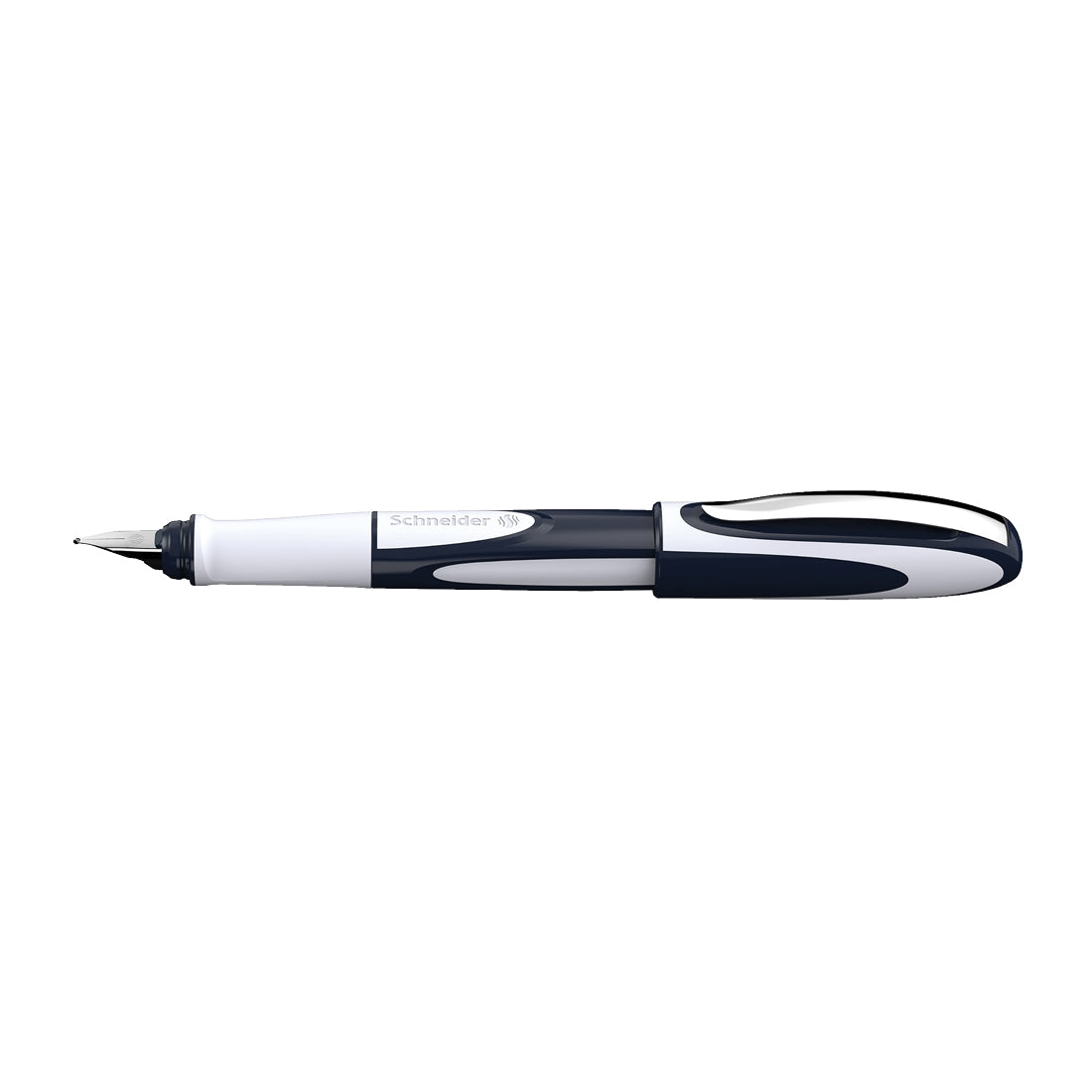Ray Fountain Pen M - Dark Blue/Light Gray