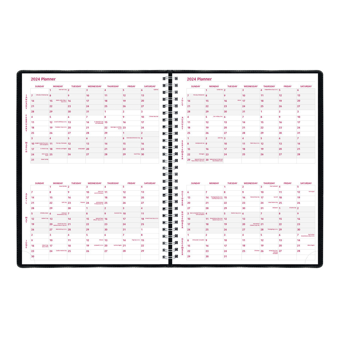Essential Weekly Appointment Book 2024#color_black