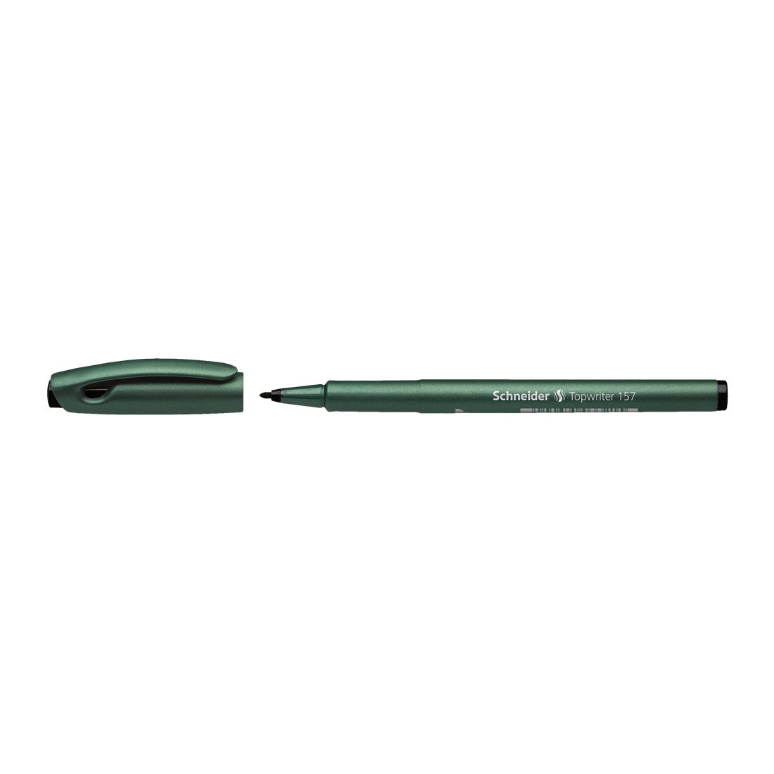 Topwriter 157 Fibre Pen 0.8mm, Box of 10#ink-color_black