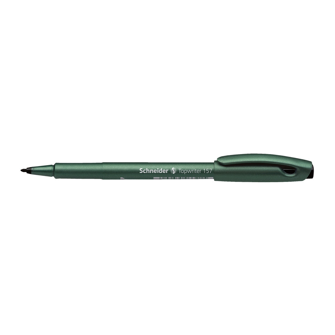 Topwriter 157 Fibre Pen 0.8mm, Box of 10#ink-color_black
