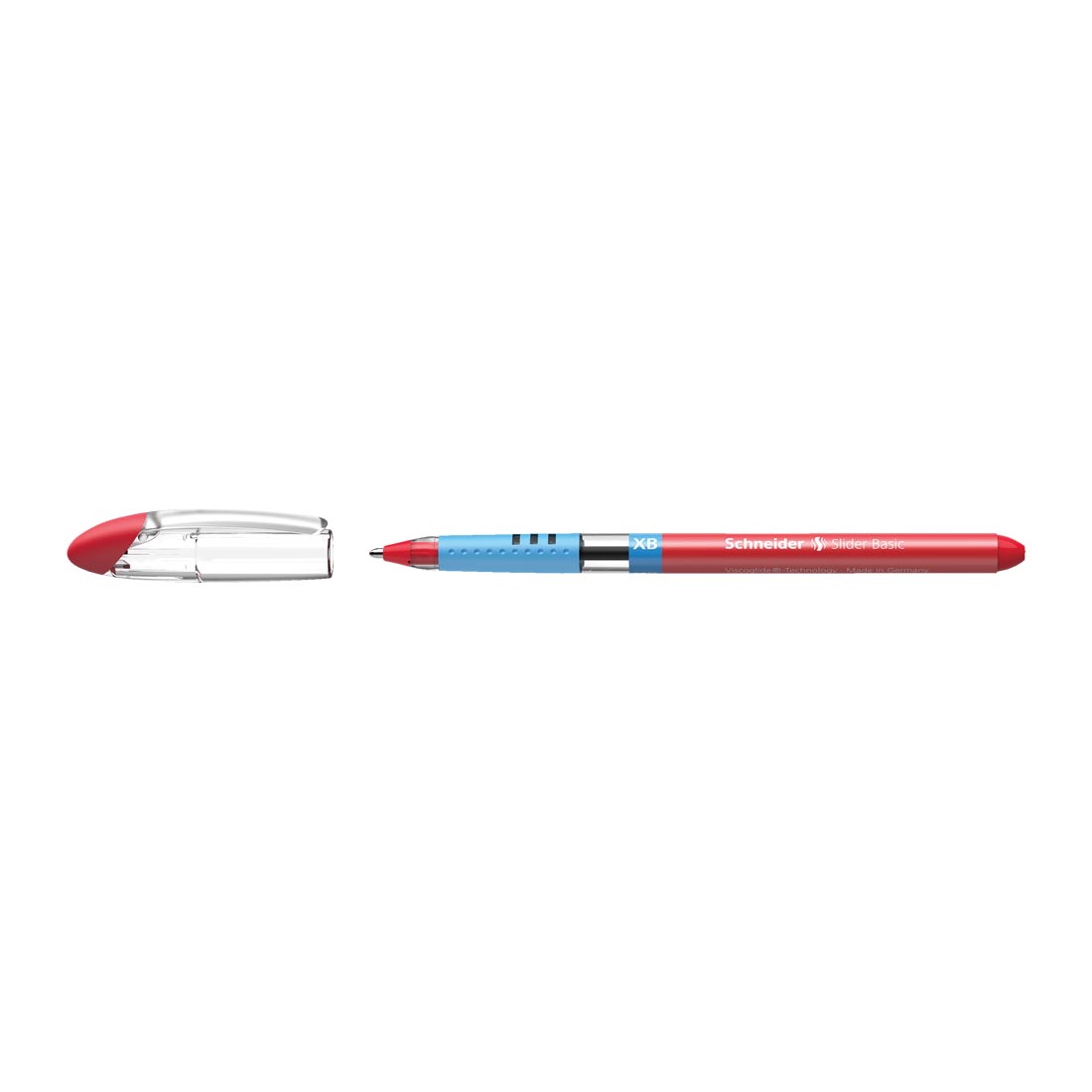 Slider BASIC Ballpoint Pens XB, Box of 10#ink-color_red
