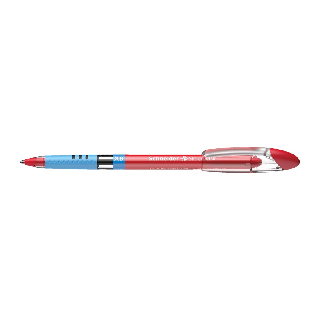 Slider BASIC Ballpoint Pens XB, Box of 10#ink-color_red