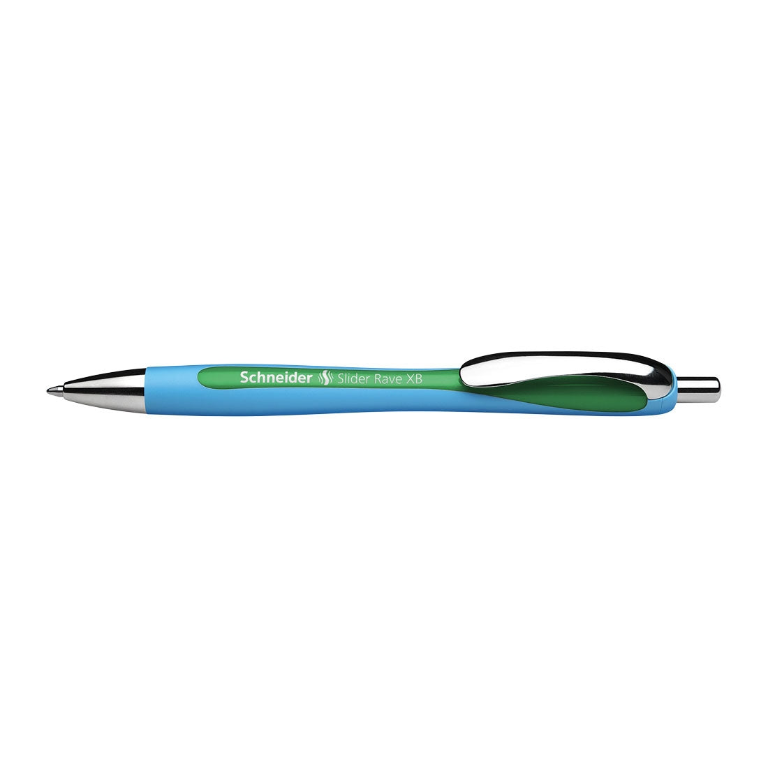 Rave Ballpoint Pen XB, Box of 5 units#ink-color_green