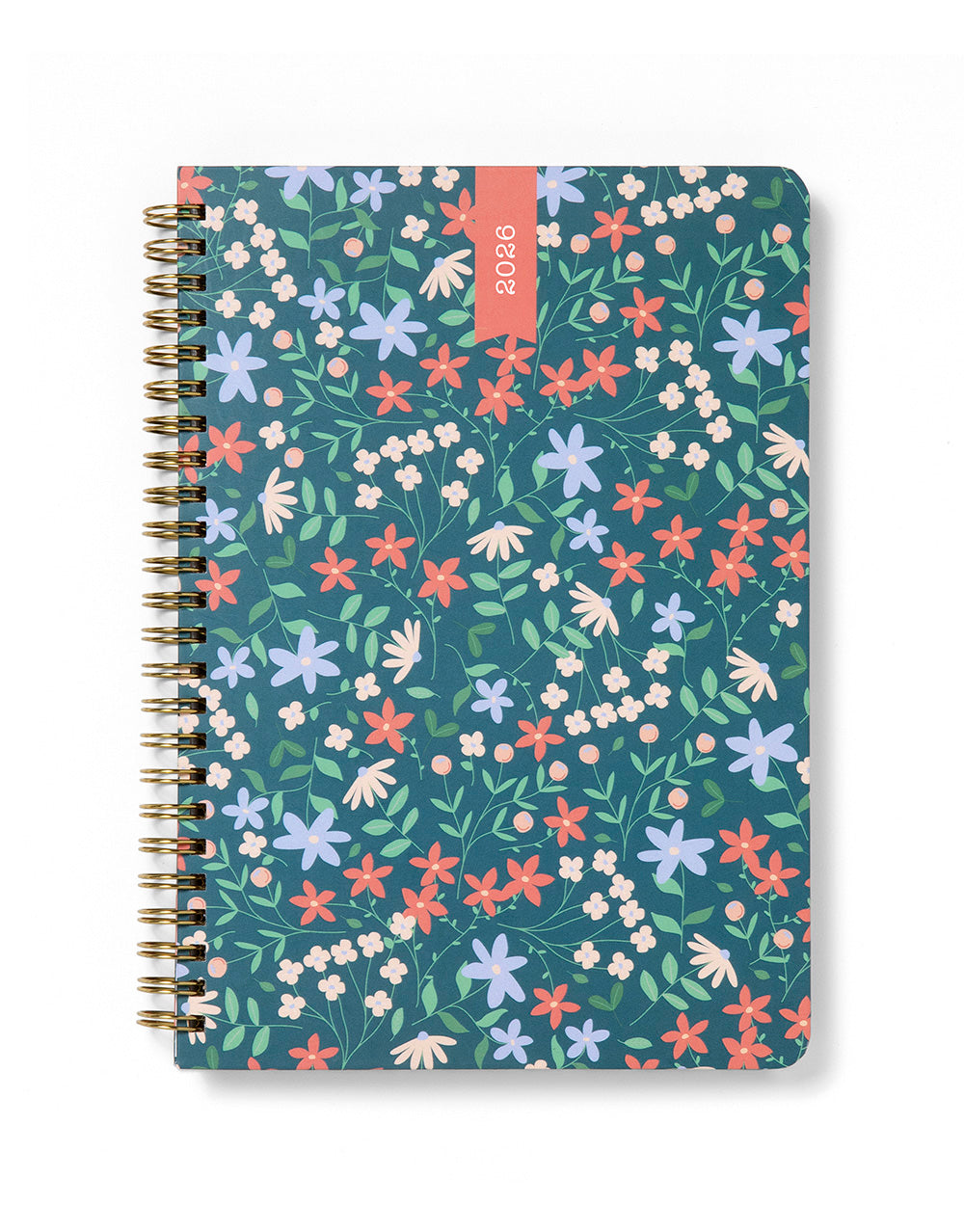 Letts of London Spring Valley A5 Week to View Planner 2026 - Multilanguage Green 26-082376 #color_spring-valley-green