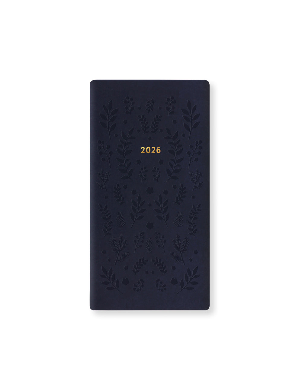 Letts of London Woodland Slim Week to View Planner 2026 - Multilanguage Navy 26-082546 #color_woodland-navy