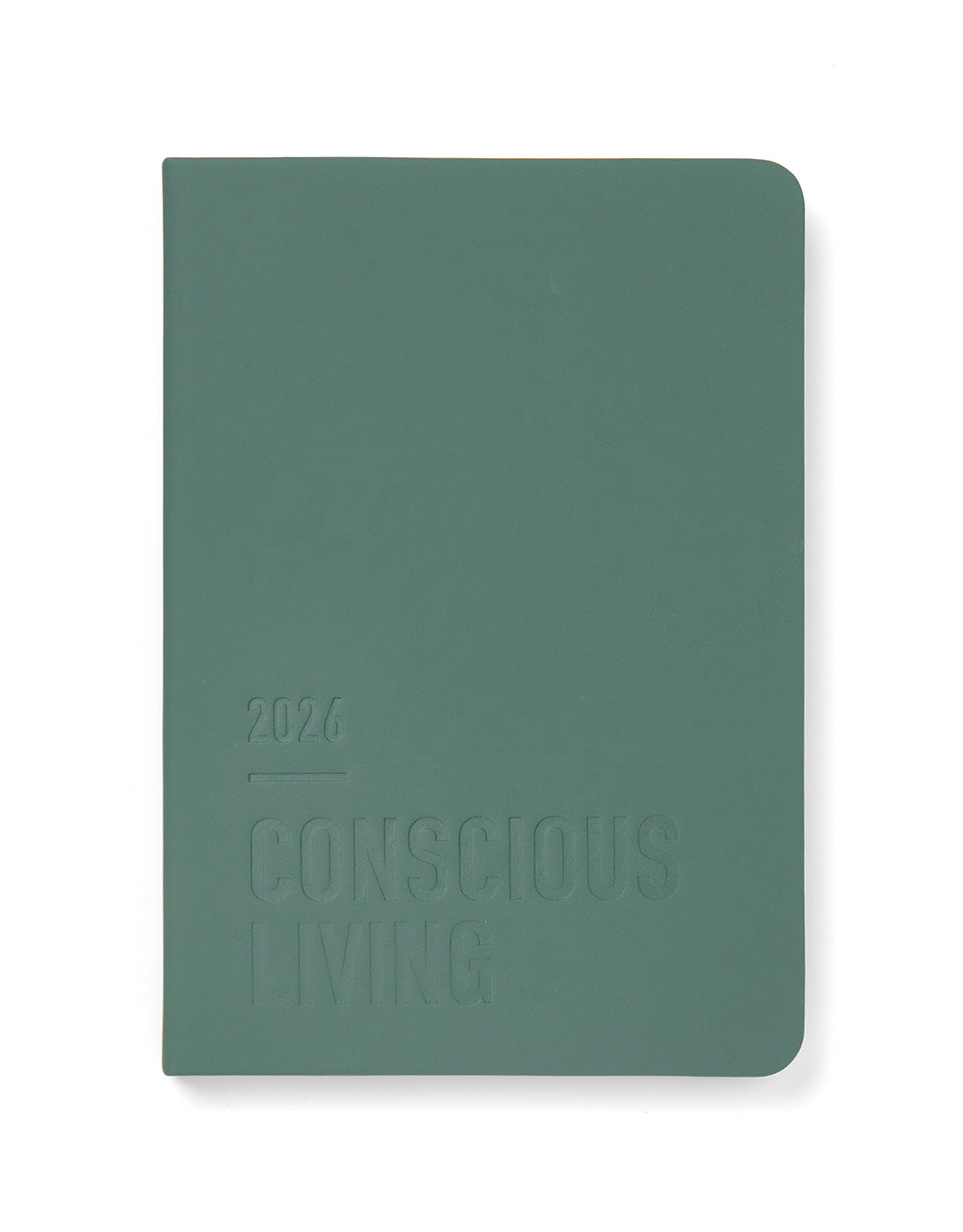 Letts of London Conscious Evergreen A5 Week to View Planner 2026 - Multilanguage Pine 26-082553 #color_pine