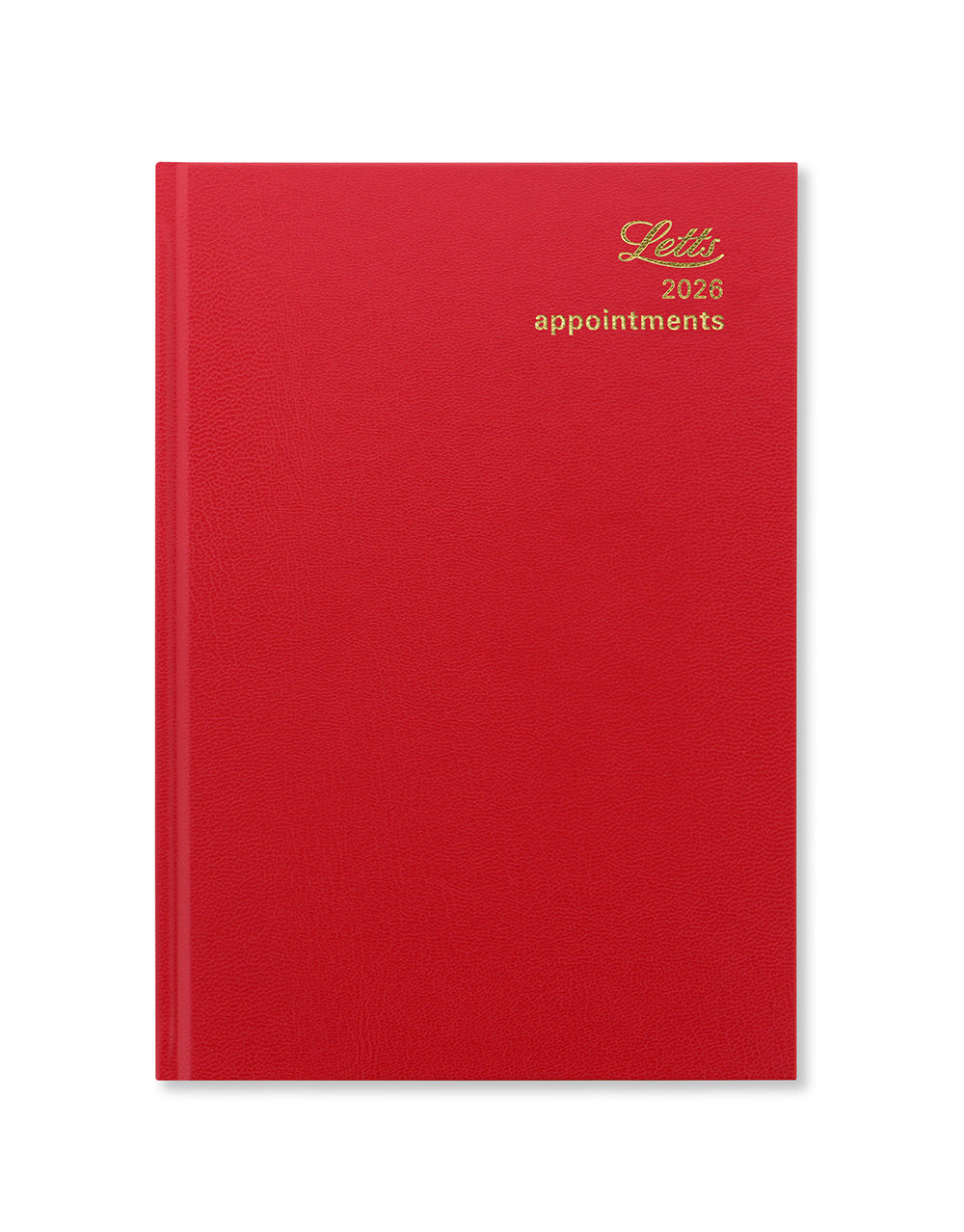 Letts of London Standard A5 Day to a Page Planner 2026 - English 26-C10XBY #color_red